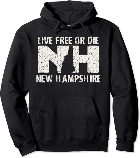 New Hampshire Live Free or Die product Pullover Hoodie
