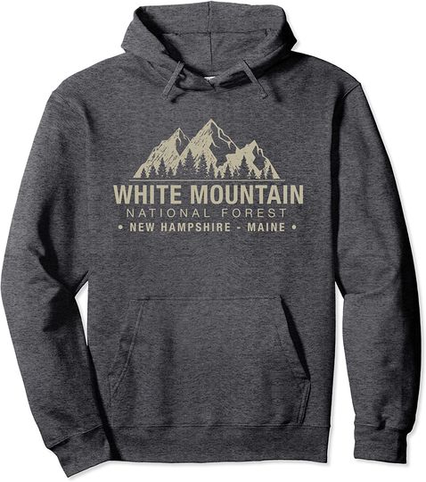 White Mountain National Forest New Hampshire Maine Pullover Hoodie