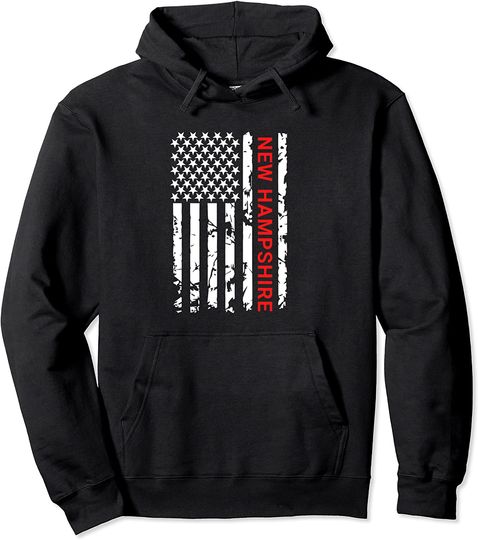 New Hampshire USA Pullover Hoodie