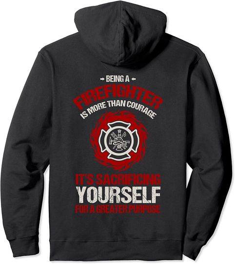 Being A Firefighter Proud To Be A Firefighter  Hoodie