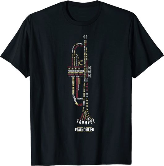 Trumpet Praise Him With Strings T-Shirt