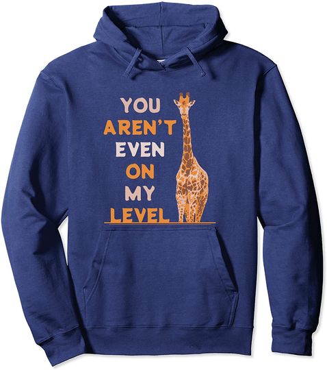 You Aren't Even On My Level Pullover Hoodie