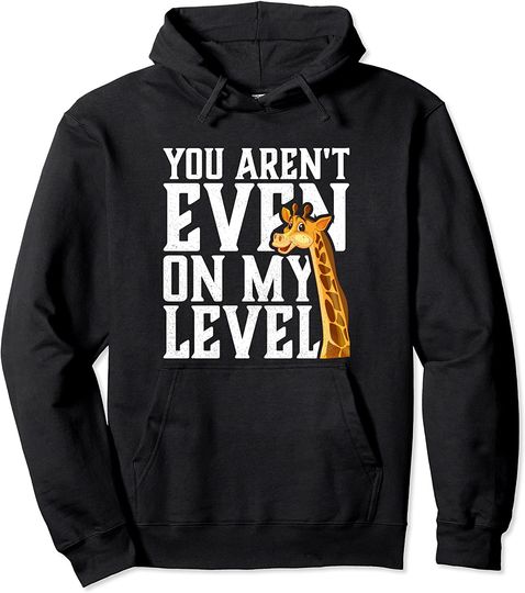 You Aren't Even On My Level Pullover Hoodie