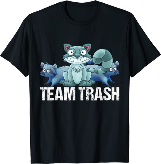 Racoon Team Trash T-Shirt
