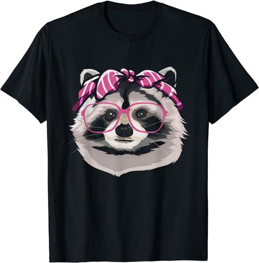 Racoon Bandana Animal Trash Panda T-Shirt