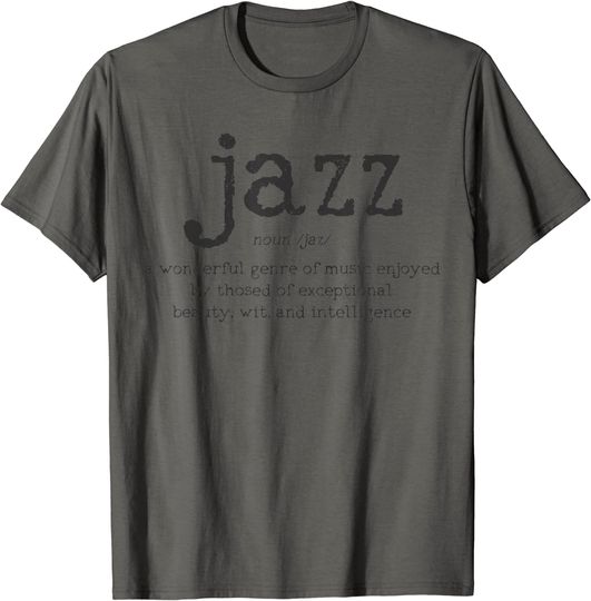 Jazz Music Definition Dictionary T-Shirt