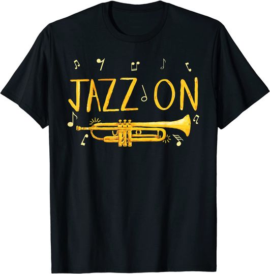 Jazz music t shirt - Gift for Jazz lover and Trumpet player