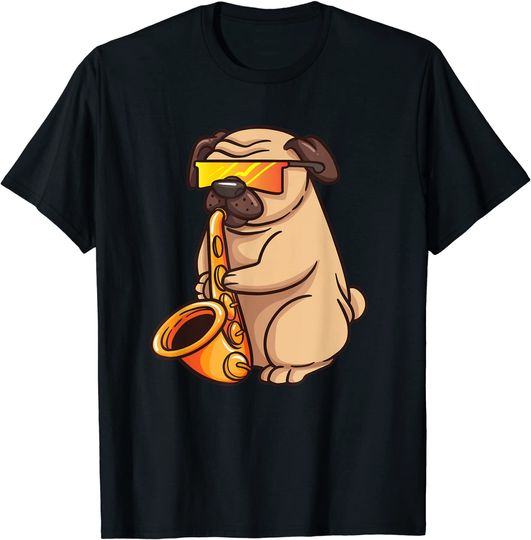 Jazz Music Saxophone Player T-Shirt