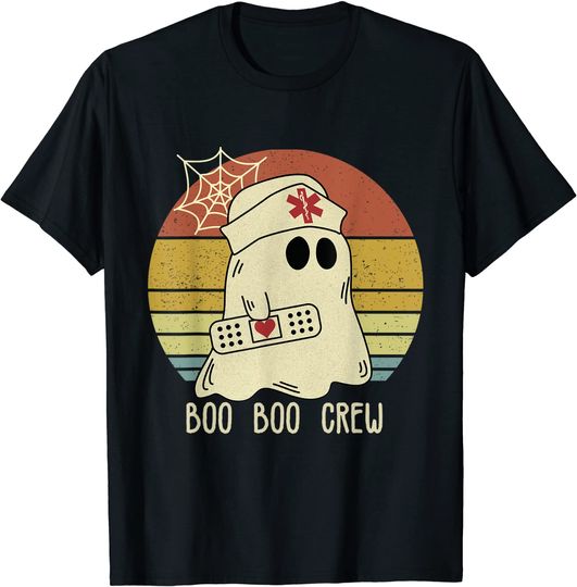 Nurse Halloween Boo Boo Crew Nurse T-Shirt