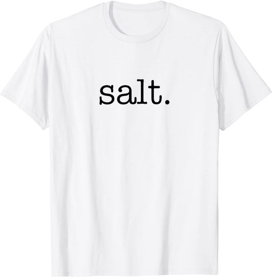 Matching Halloween SALT and pepper Costume for Couples T-Shirt