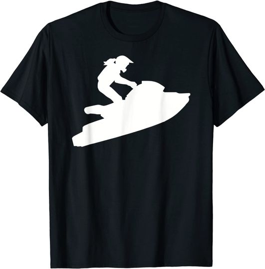 Mobius Jet Ski Woman T-Shirt