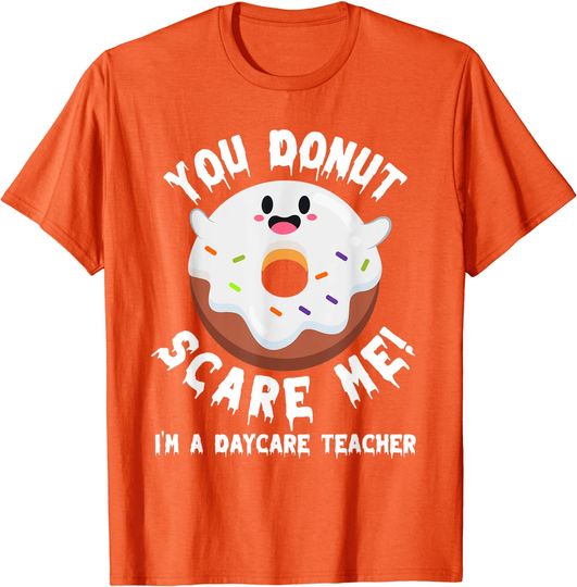 Halloween Donuts Daycare Teacher T-Shirt