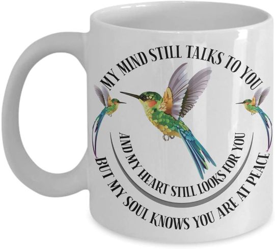 In Loving Memory Hummingbird Mug