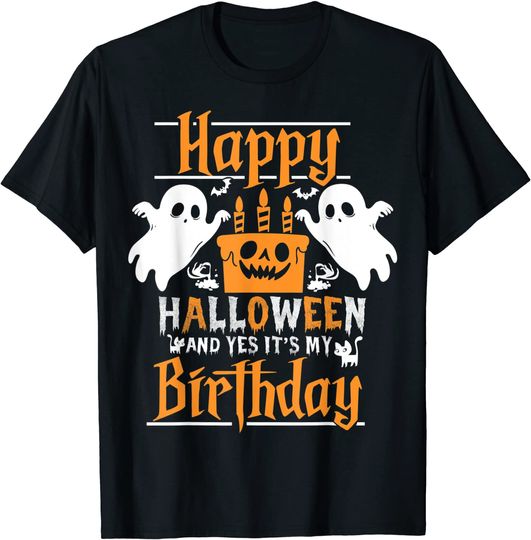 Happy Halloween Birthday T-Shirt