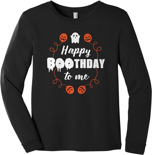 Happy Boo Thday To Me Halloween Birthday T-Shirt