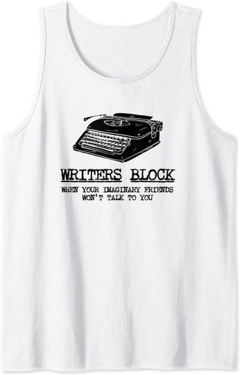 Writers Block  Tank Top