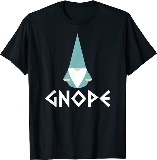 Gnope Gnome Nordic Nope Scandinavian T-Shirt