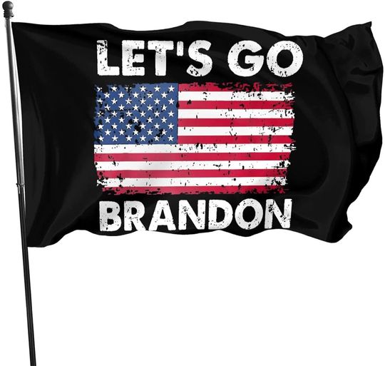 Outdoor Funny Let’s Go Brandon Fjb Flags Tapestry