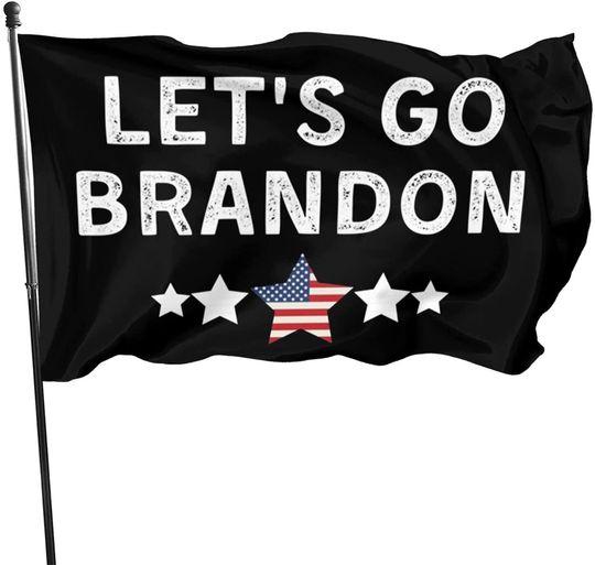 Flag For Wall Funny - Let'S Go Brandon Flags