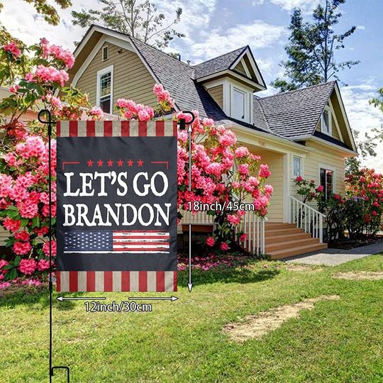 Let’s Go Brandon Fjb Small Decorative Flag For Garden