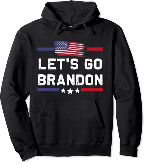 Let's Go Brandon Meme Designs Pullover Hoodie