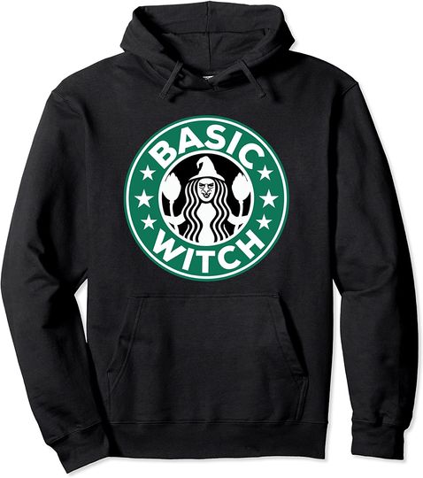 Basic Witch Halloween Trick Or Treat Pullover Hoodie