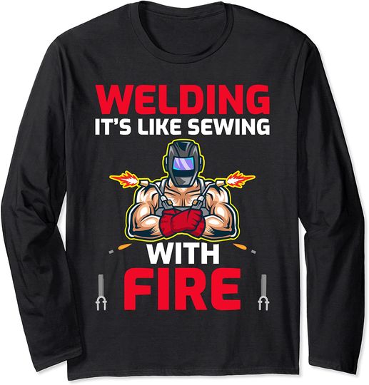 It's Like Sewing With Fire Long Sleeve