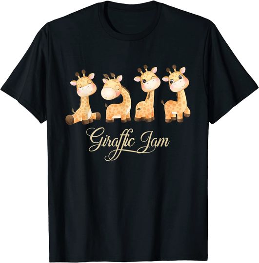 Giraffic Jam Giraffe T-Shirt