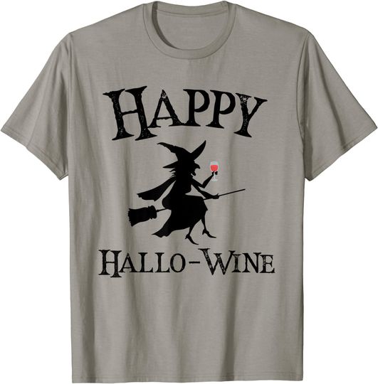 Happy Hallo Wine T-Shirt