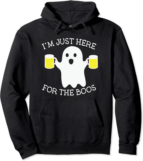I'm Just Here For The Boss Halloween Pullover Hoodie