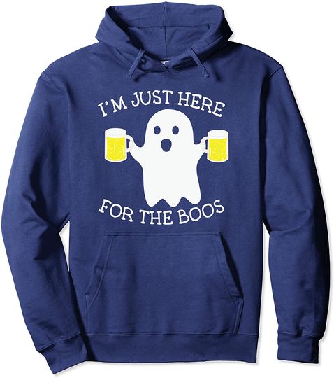 I'm Just Here For The Boss Halloween Pullover Hoodie