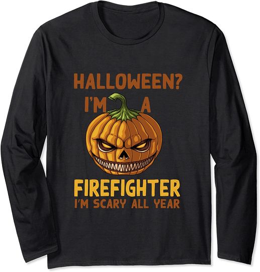 Firefighter Halloween Long Sleeve