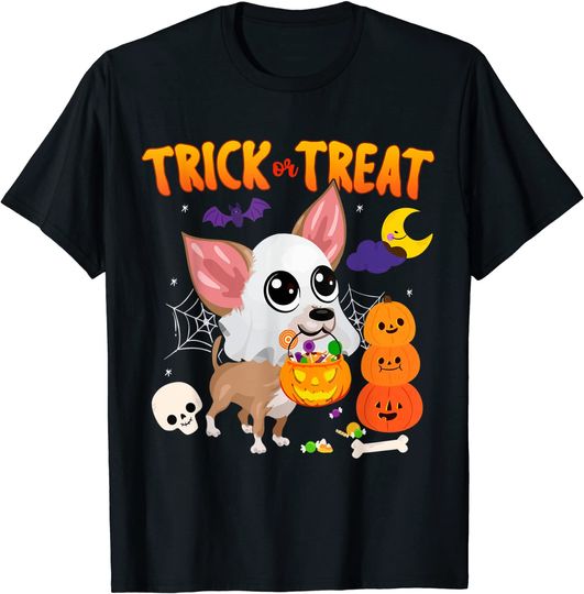 Happy Halloween Dog Chihuahua Boo T-Shirt