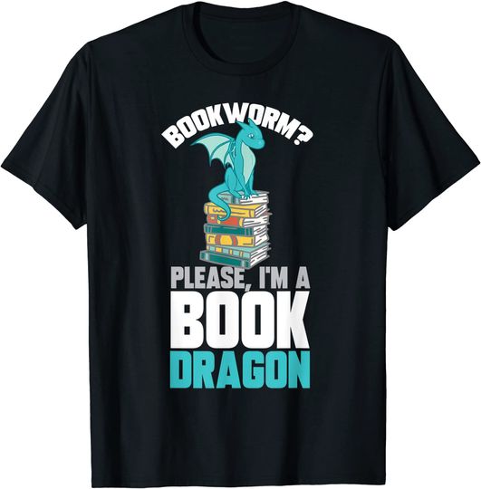 Bookworm Book Reading Library Literature T-Shirt