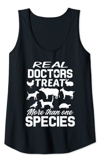 Real Docters Treat More Than One Species Tank Top