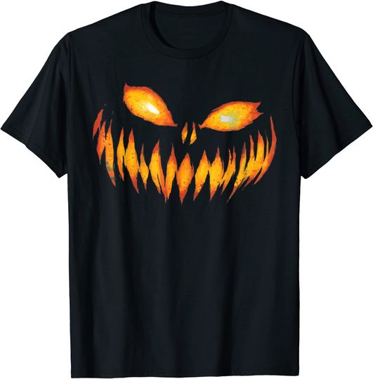 Girl Pumpkin Faces  Halloween T-Shirt
