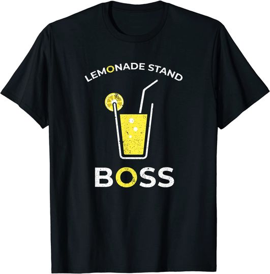 Cute Lemonade Stand Boss Business Entrepreneur T-Shirt