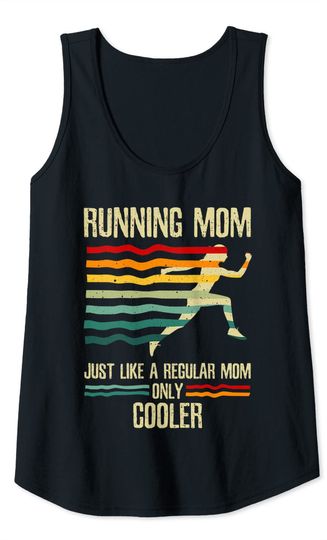 Running For Women Mom Marathoner Runner Coach Racing Tank Top