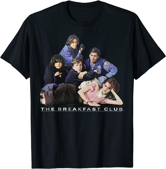 Breakfast Club Group Portrait Movie Logo T-Shirt