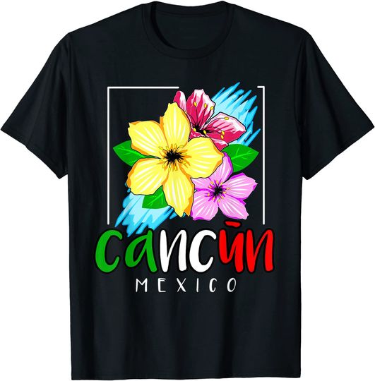 Cancun Mexico Souvenir Gift Spring Break Summer Vacation T-Shirt