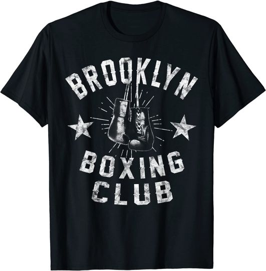 Brooklyn Boxing Club - Vintage Distressed Boxer T-Shirt