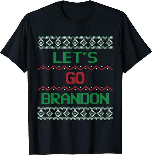 Lets Go Brandon Ugly Christmas T-Shirt