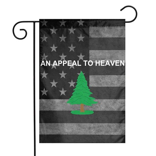 An Appeal to heaven Garden Flag, Double Sided Garden Outdoor Yard Flags For Summer Decor 12"X18"