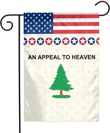 An Appeal To Heaven 12x18 inch small holiday garden flag