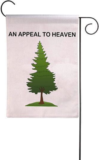 An Appeal To Heaven Garden Flag Outdoor Garden Decoration Tree Pine Tree Historic Impressions Decorative Vertical Garden Flag 12x18 Double Sided Farm Lawn Outdoor Decor