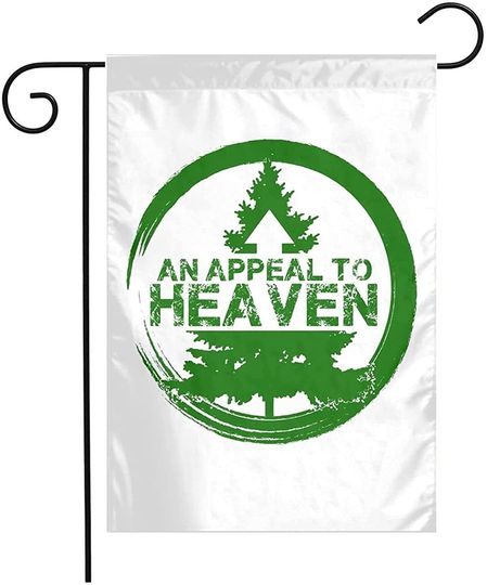 Outdoor Flags Banners Appeal to Heaven Garden Flag, Vertical Double Sided Yard Flag, Outdoor Decoration, 12x18 Inch Funny Flags