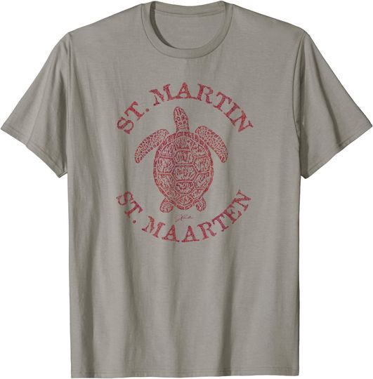 St. Maarten Sea Turtle  T-Shirt