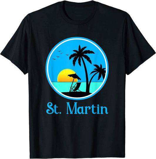 St. Martin Souvenir Vacation T-Shirt