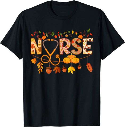 Nurse Thanksgiving Health Worker T-Shirt