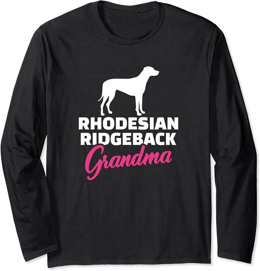 Rhodesian Ridgeback Grandma Long Sleeve